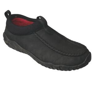 Teva ReEmber Terrain Nubuck Mules Shoes Black Suede